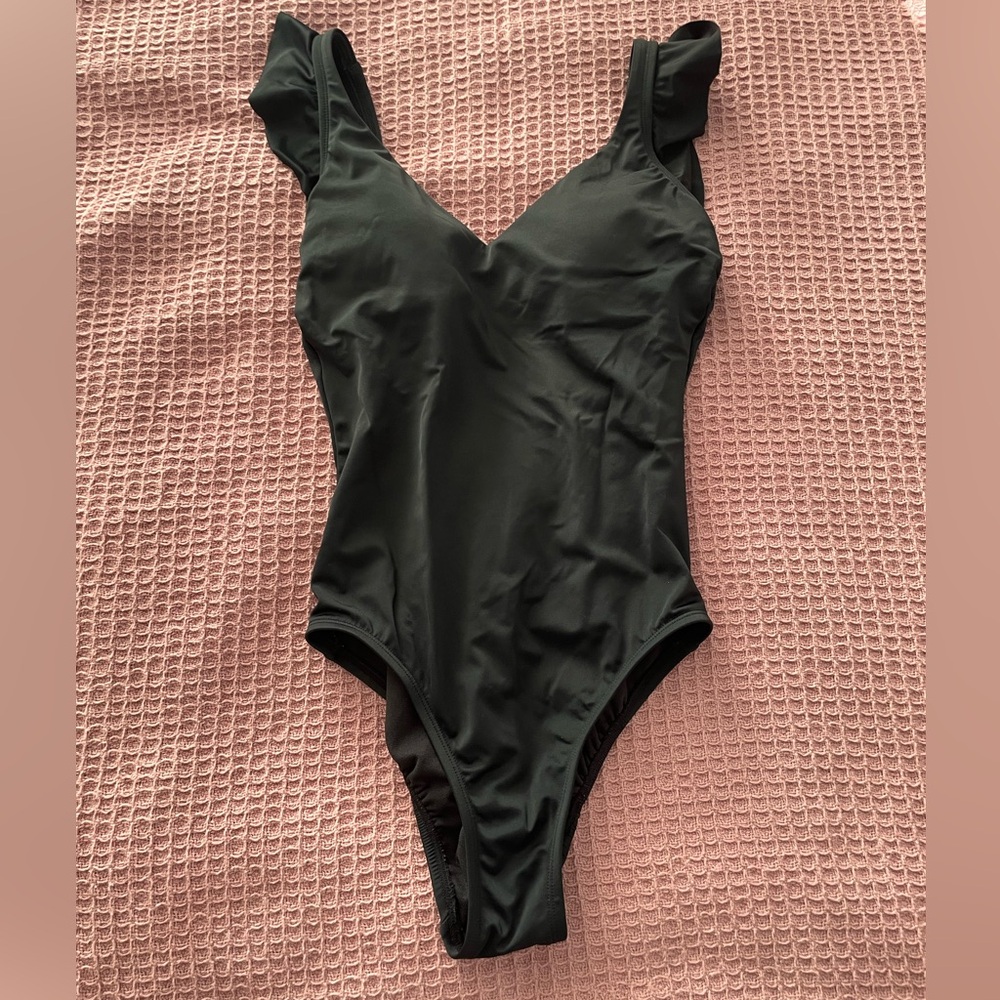 Time and Tru, Small, Black, Deep V Back